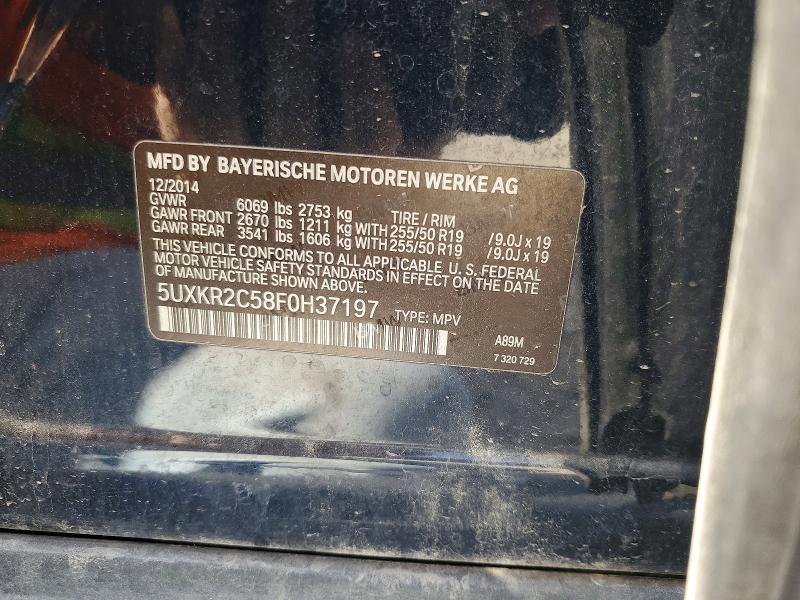 Продажа на аукционе авто 2015 Bmw X5, vin: 5UXKR2C58F0H37197, номер лота: 54757256