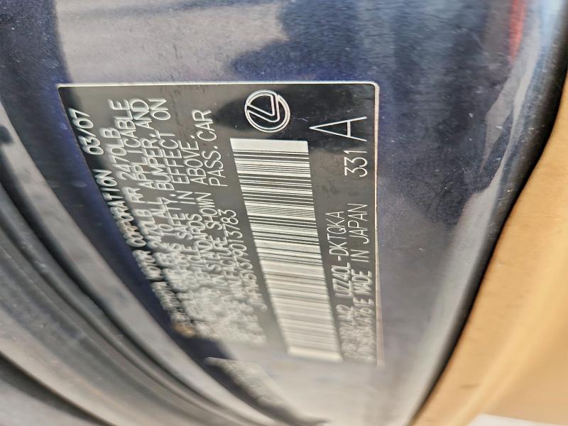 51534646 :رقم المزاد ، JTHFN45Y379013783 vin ، 2007 Lexus Sc 430 مزاد بيع
