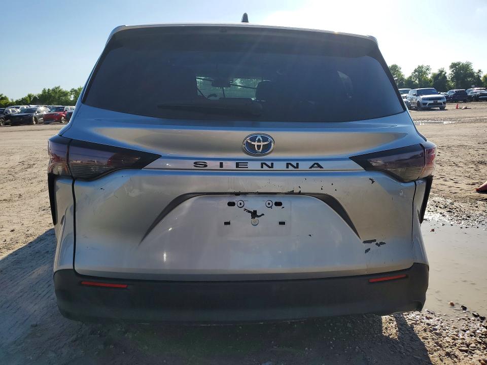 55392976 :رقم المزاد ، 5TDKRKEC9PS165808 vin ، 2023 Toyota Sienna مزاد بيع