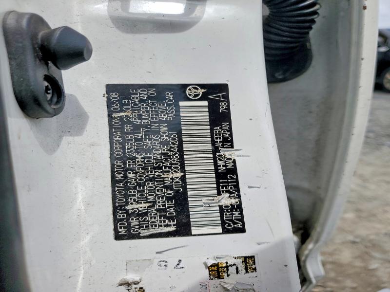 Aukcja sprzedaży 2008 Toyota Prius, vin: JTDKB20U983442061, numer aukcji: 52425326