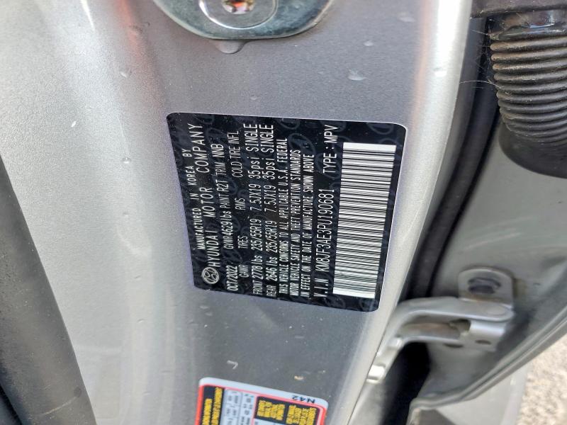 2023 Hyundai Tucson მანქანა იყიდება აუქციონზე, vin: KM8JF3AE3PU190681, აუქციონის ნომერი: 51696526