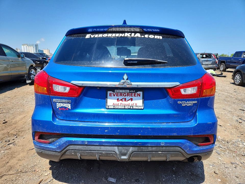 2019 Mitsubishi Outlander Sport მანქანა იყიდება აუქციონზე, vin: JA4AP3AU8KU006010, აუქციონის ნომერი: 53804816