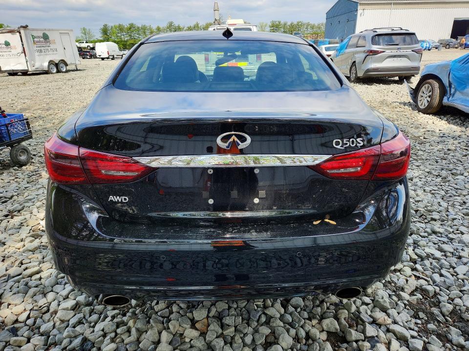 52446016 :رقم المزاد ، JN1EV7AR1KM591760 vin ، 2019 Infiniti Q50 مزاد بيع
