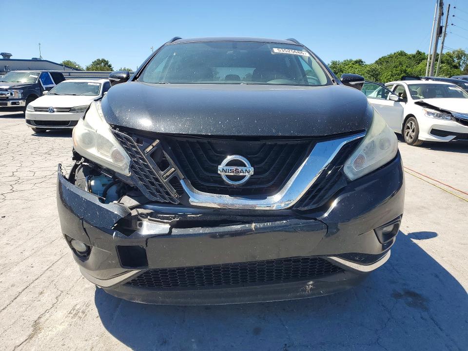 2015 Nissan Murrano მანქანა იყიდება აუქციონზე, vin: 5N1AZ2MG5FN204605, აუქციონის ნომერი: 53525686