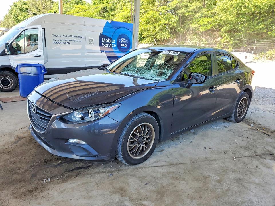 52297156 :رقم المزاد ، 3MZBM1T73GM320008 vin ، 2016 Mazda 3 مزاد بيع