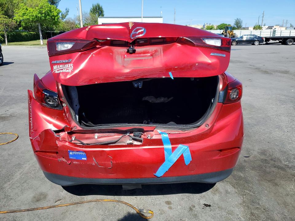 53765476 :رقم المزاد ، JM1BN1V74H1117933 vin ، 2017 Mazda 3 مزاد بيع