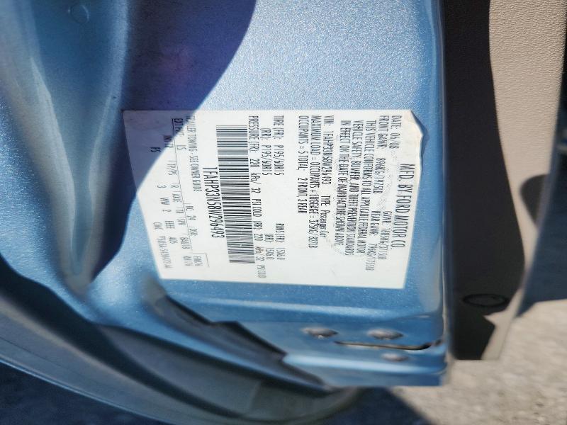 55384726 :رقم المزاد ، 1FAHP33N58W296493 vin ، 2008 Ford Focus مزاد بيع