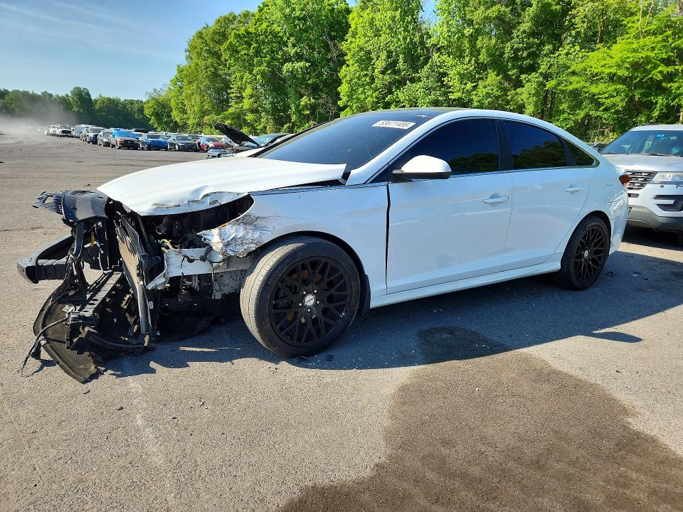 Auction sale of the 2018 Hyundai Sonata, vin: 5NPE24AF7JH660177, lot number: 53671486