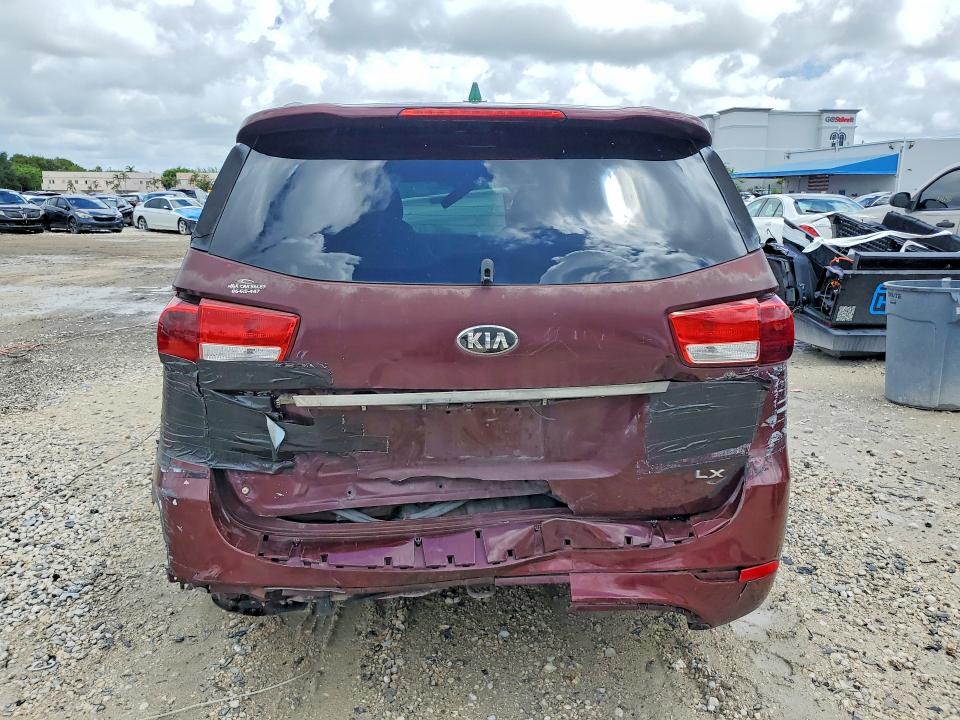 2015 Kia Sedona მანქანა იყიდება აუქციონზე, vin: KNDMB5C17F6059758, აუქციონის ნომერი: 54396436