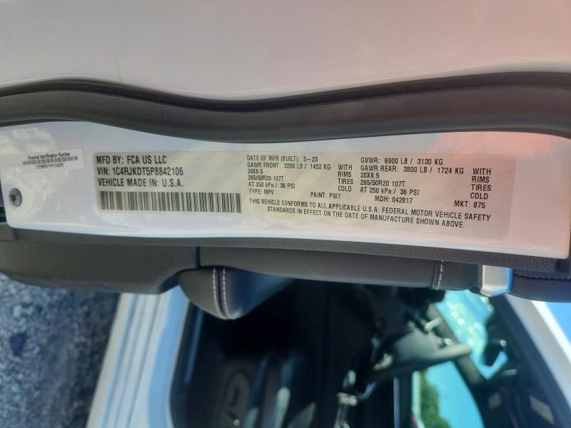 Aukcja sprzedaży 2023 Jeep Grand Cherokee, vin: 1C4RJKDT5P8842106, numer aukcji: 53246626