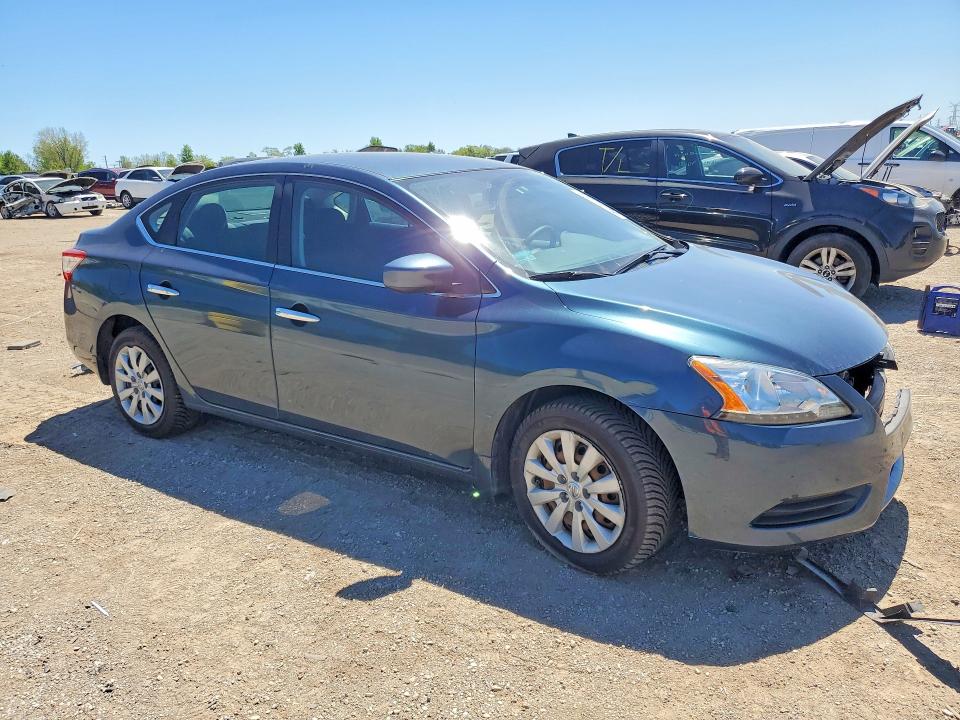 2014 Nissan Sentra მანქანა იყიდება აუქციონზე, vin: 3N1AB7AP4EY309022, აუქციონის ნომერი: 53271296