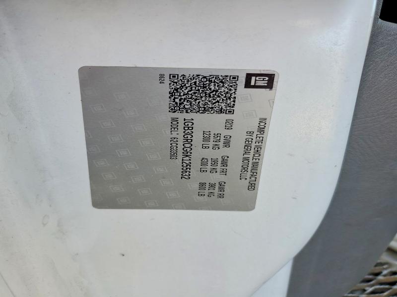 51887266 :رقم المزاد ، 1GB3GRCG6K1255632 vin ، 2019 Chev Express G3500 مزاد بيع