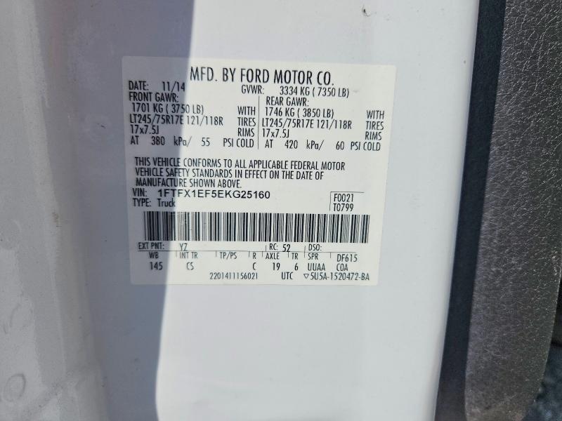 Aukcja sprzedaży 2014 Ford F150, vin: 1FTFX1EF5EKG25160, numer aukcji: 53190476