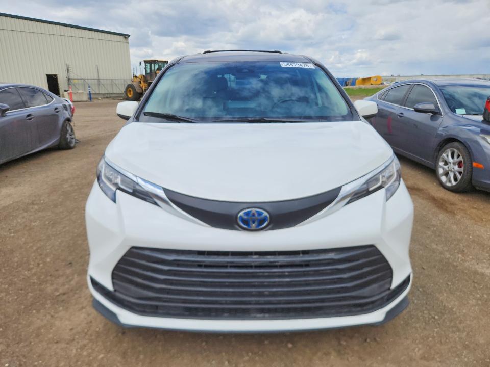 2022 Toyota Sienna მანქანა იყიდება აუქციონზე, vin: 5TDGRKEC4NS087263, აუქციონის ნომერი: 54479476