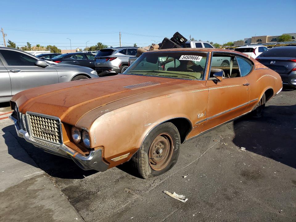 Aukcja sprzedaży 1972 Oldsmobile Cutlass, vin: 3G87H2G124019, numer aukcji: 54509666