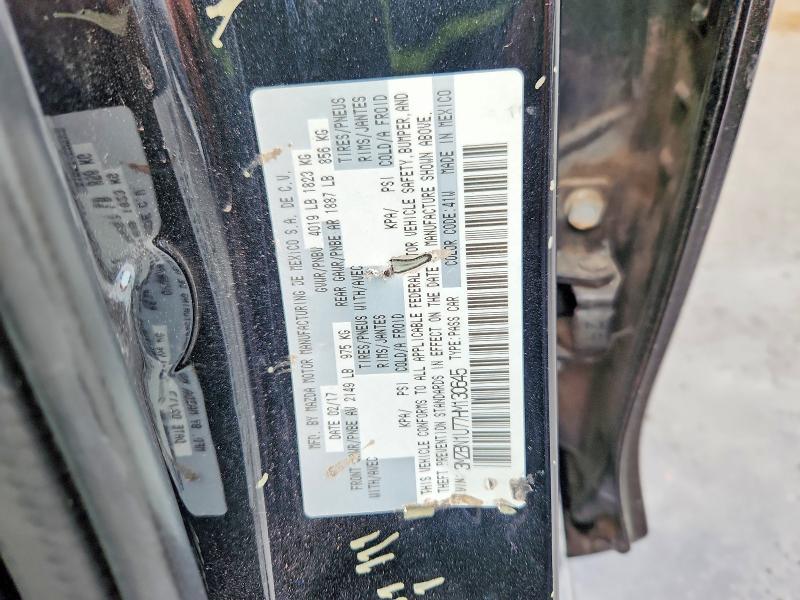 Aukcja sprzedaży 2017 Mazda 3, vin: 3MZBN1U77HM130645, numer aukcji: 54788626