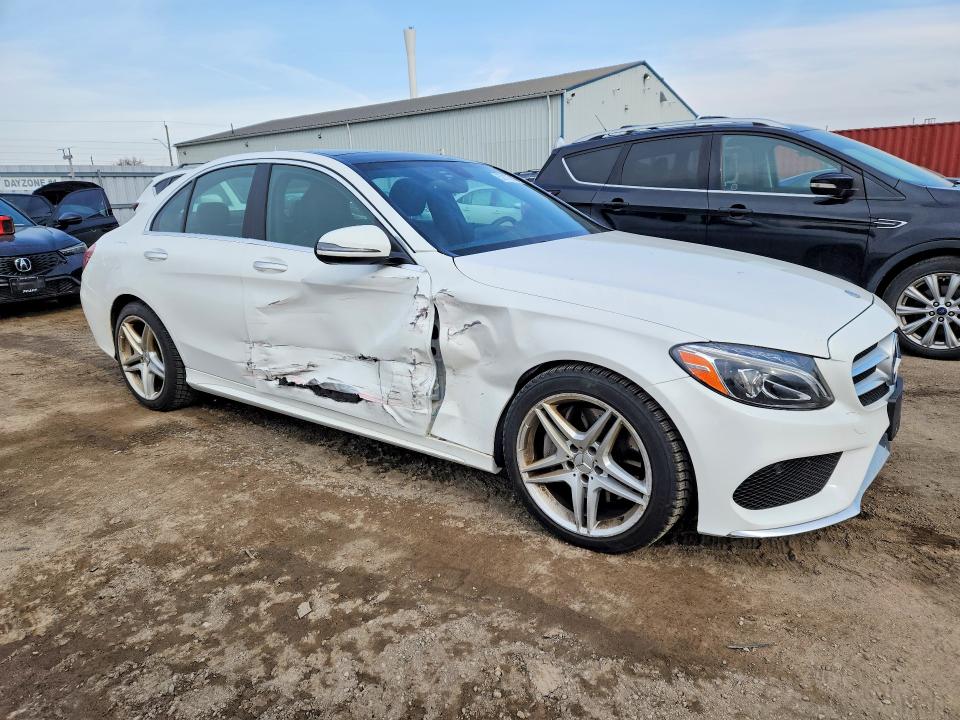 2018 Mercedes-benz C მანქანა იყიდება აუქციონზე, vin: 55SWF4KB5JU242783, აუქციონის ნომერი: 52172916