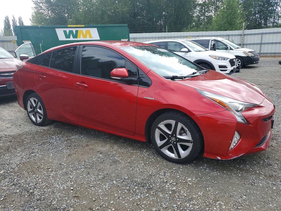 Продаж на аукціоні авто 2018 Toyota Prius, vin: JTDKARFU1J3547993, номер лоту: 55596426
