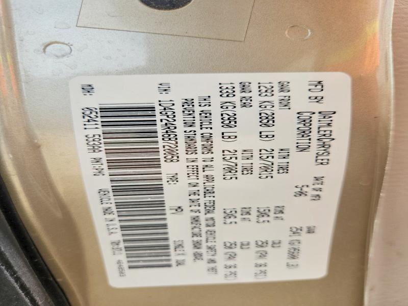 Aukcja sprzedaży 2006 Dodge Grand Caravan, vin: 1D4GP24R46B720058, numer aukcji: 54272166