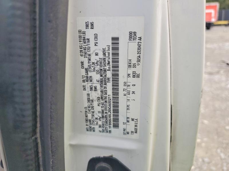 Aukcja sprzedaży 2013 Ford Econoline, vin: 1FBSS3BL2DDA00211, numer aukcji: 52540736
