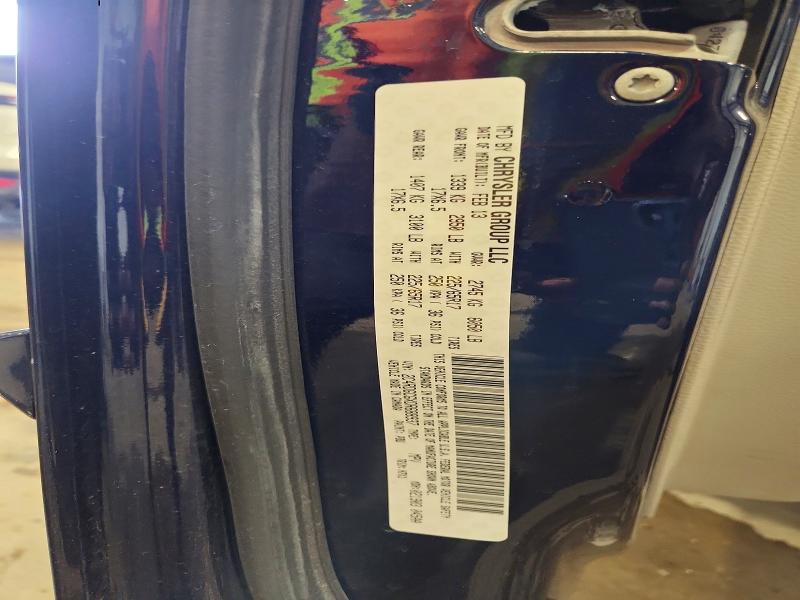 2013 Dodge Grand Caravan მანქანა იყიდება აუქციონზე, vin: 2C4RDGCGXDR688937, აუქციონის ნომერი: 54996716