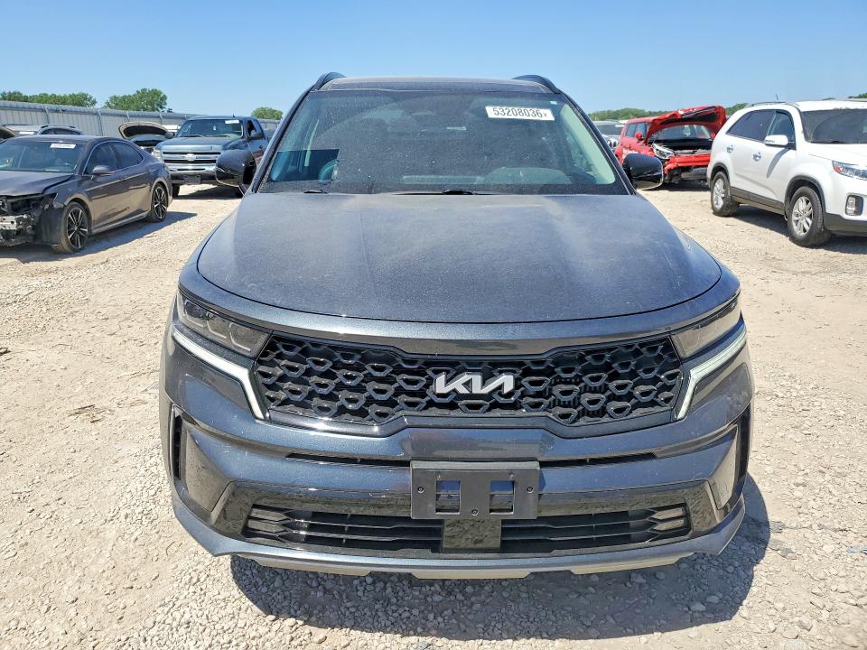 53208036 :رقم المزاد ، 5XYRKDLF1NG157692 vin ، 2022 Kia Sorento مزاد بيع