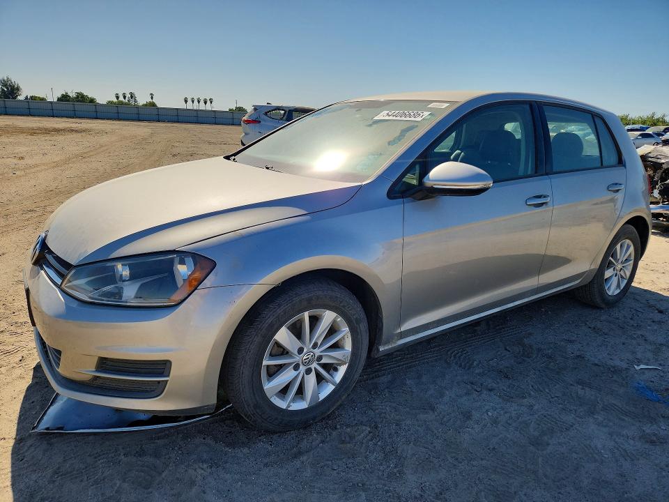 2015 Volkswagen Golf მანქანა იყიდება აუქციონზე, vin: 3VW217AU1FM022818, აუქციონის ნომერი: 54406686