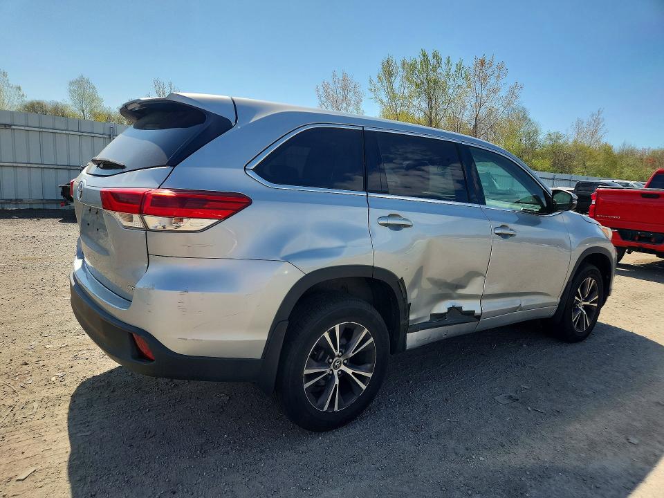 48498776 :رقم المزاد ، 5TDBZRFH3HS406511 vin ، 2017 Toyota Highlander مزاد بيع