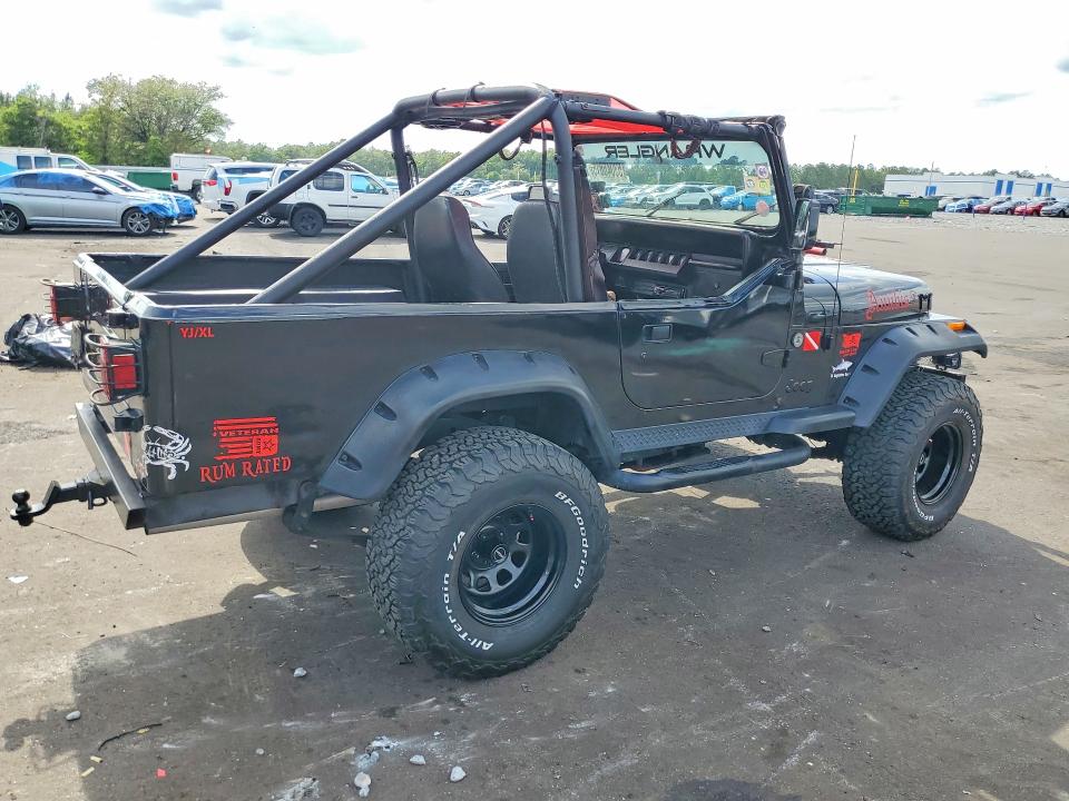 53046816 :رقم المزاد ، 1J4FY29S2PP249379 vin ، 1993 Jeep Wrangler / Yj مزاد بيع