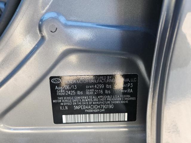 Продажа на аукционе авто 2013 Hyundai Sonata Gls, vin: 5NPEB4ACXDH790190, номер лота: 53216736