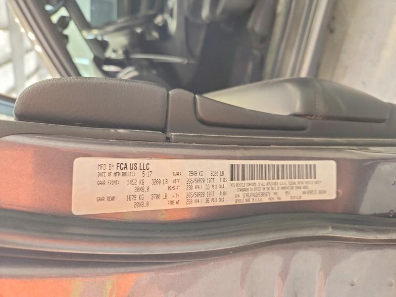 Продаж на аукціоні авто 2017 Jeep Grand Cherokee, vin: 1C4RJFAG2HC881670, номер лоту: 53420296