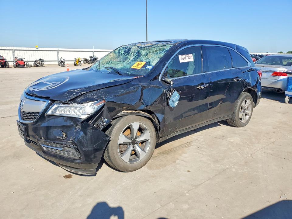 Продажа на аукционе авто 2016 Acura Mdx, vin: 5FRYD3H28GB019162, номер лота: 53127966