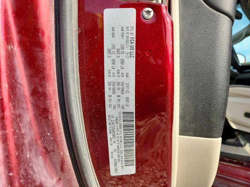 Aukcja sprzedaży 2017 Chrysler Pacifica, vin: 2C4RC1GG0HR769879, numer aukcji: 53829286