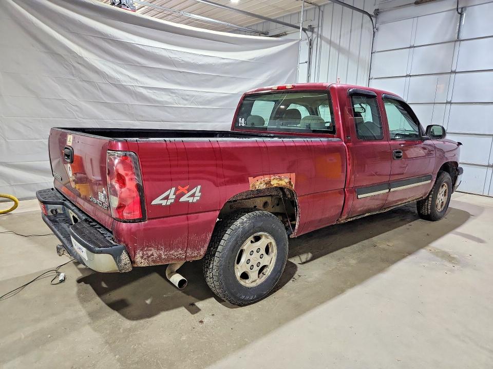 54788356 :رقم المزاد ، 2GCEK19V341116288 vin ، 2004 Chevrolet Silverado مزاد بيع