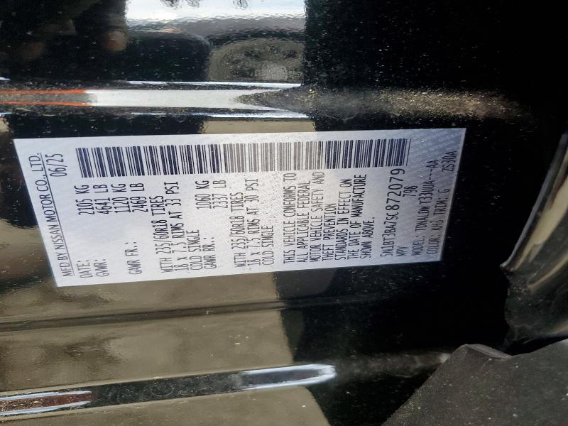 Продаж на аукціоні авто 2025 Nissan Rogue, vin: 5N1BT3BA7SC872079, номер лоту: 49917256
