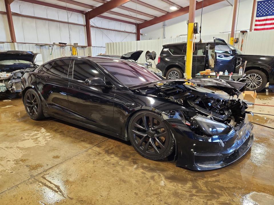 2021 Tesla Model S მანქანა იყიდება აუქციონზე, vin: 5YJSA1E58MF432214, აუქციონის ნომერი: 54756366
