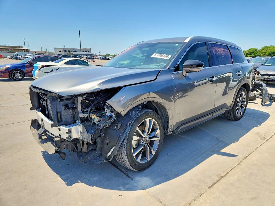 53306386 :رقم المزاد ، 5N1DL1FRXNC330962 vin ، 2022 Infiniti Qx60 مزاد بيع