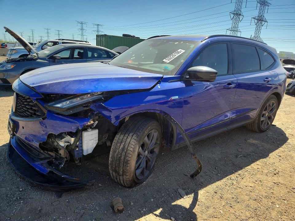53226186 :رقم المزاد ، 5J8YE1H05PL014470 vin ، 2023 Acura Mdx مزاد بيع