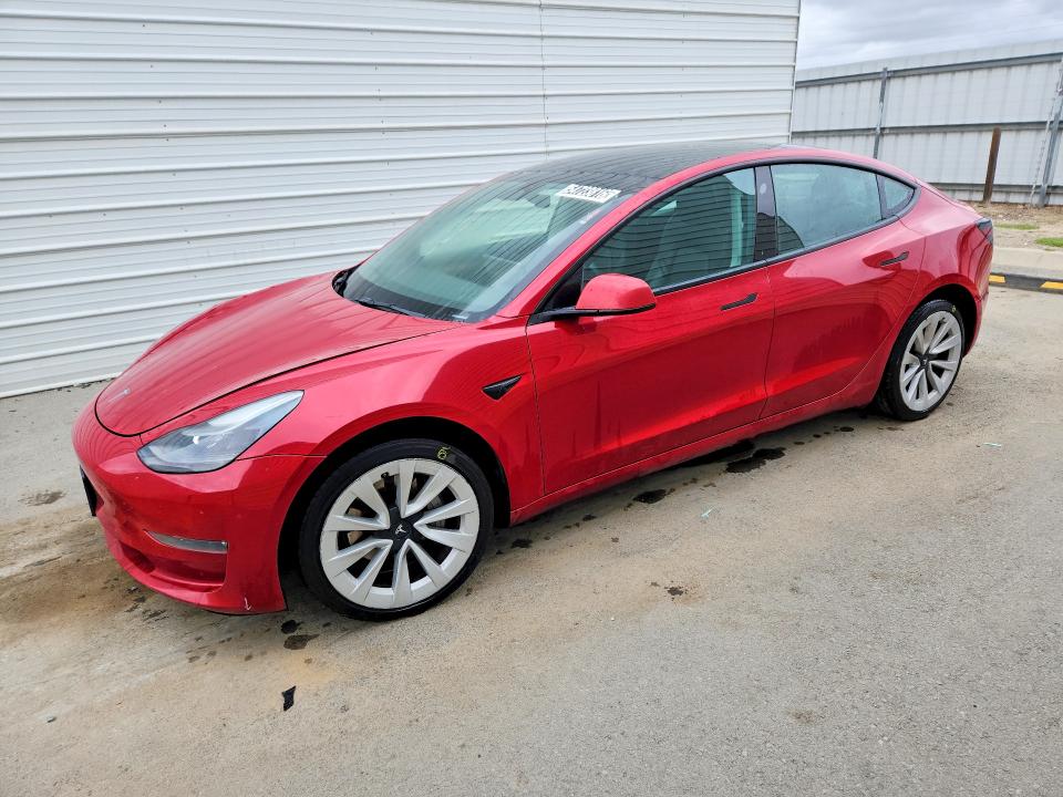 Aukcja sprzedaży 2022 Tesla Model 3, vin: 5YJ3E1EB6NF286833, numer aukcji: 54723816