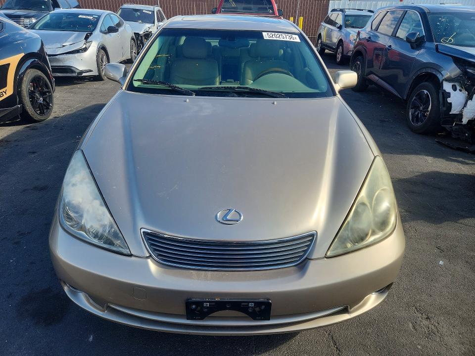 52025736 :رقم المزاد ، JTHBA30GX55131322 vin ، 2005 Lexus Es مزاد بيع