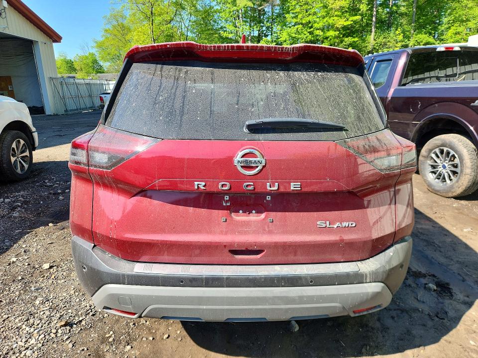 53913986 :رقم المزاد ، 5N1AT3CB9MC753259 vin ، 2021 Nissan Rogue مزاد بيع