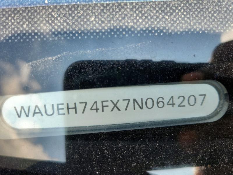 Продаж на аукціоні авто 2007 Audi A6, vin: WAUEH74FX7N064207, номер лоту: 53404856
