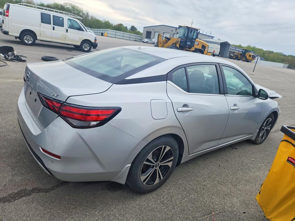 52849016 :رقم المزاد ، 3N1AB8CVXNY228480 vin ، 2022 Nissan Sentra مزاد بيع