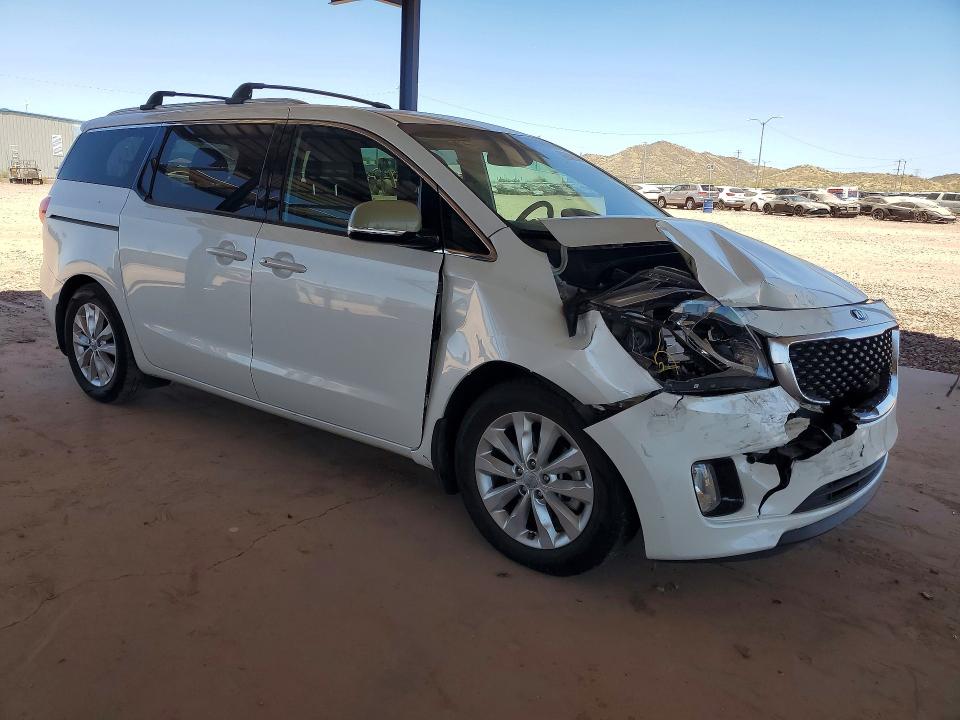 53755936 :رقم المزاد ، KNDMC5C13G6134387 vin ، 2016 Kia Sedona مزاد بيع