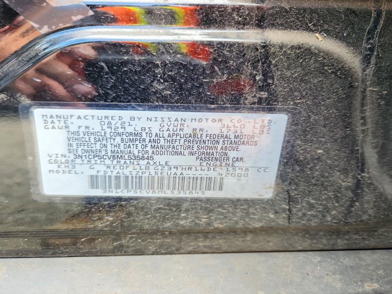 Продаж на аукціоні авто 2021 Nissan Kicks, vin: 3N1CP5CV8ML535845, номер лоту: 52430616