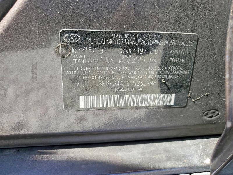 Aukcja sprzedaży 2015 Hyundai Sonata, vin: 5NPE34AF9FH252798, numer aukcji: 53556076