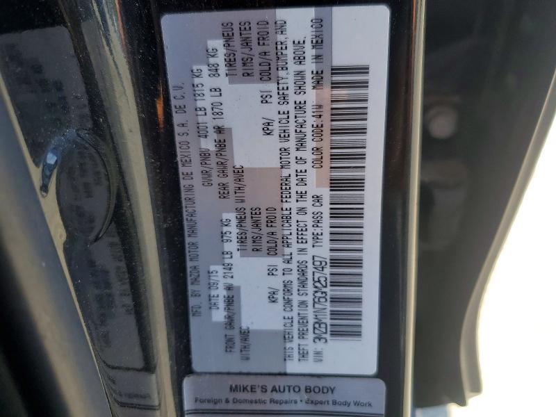 Продажа на аукционе авто 2016 Mazda 3, vin: 3MZBM1N76GM257497, номер лота: 52312686