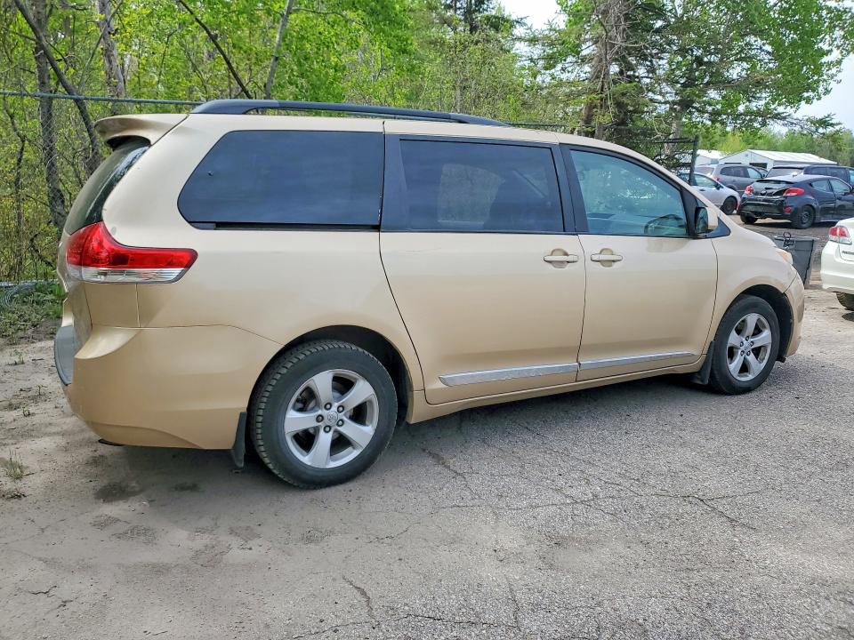51625906 :رقم المزاد ، 5TDKA3DC9BS001269 vin ، 2011 Toyota Sienna مزاد بيع