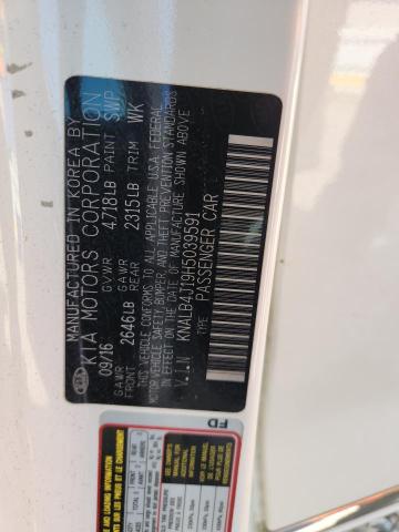 Продажа на аукционе авто 2017 Kia Cadenza, vin: KNALB4J19H5039591, номер лота: 53909116