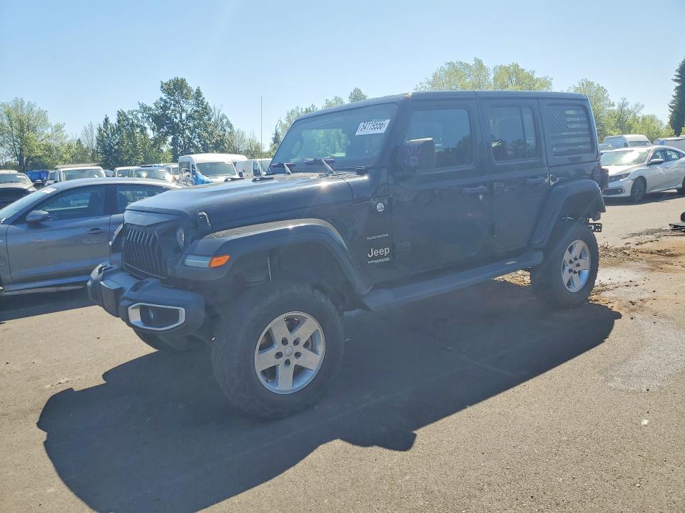 2021 Jeep Wrangler Unlimited მანქანა იყიდება აუქციონზე, vin: 1C4HJXEM3MW568654, აუქციონის ნომერი: 54119556